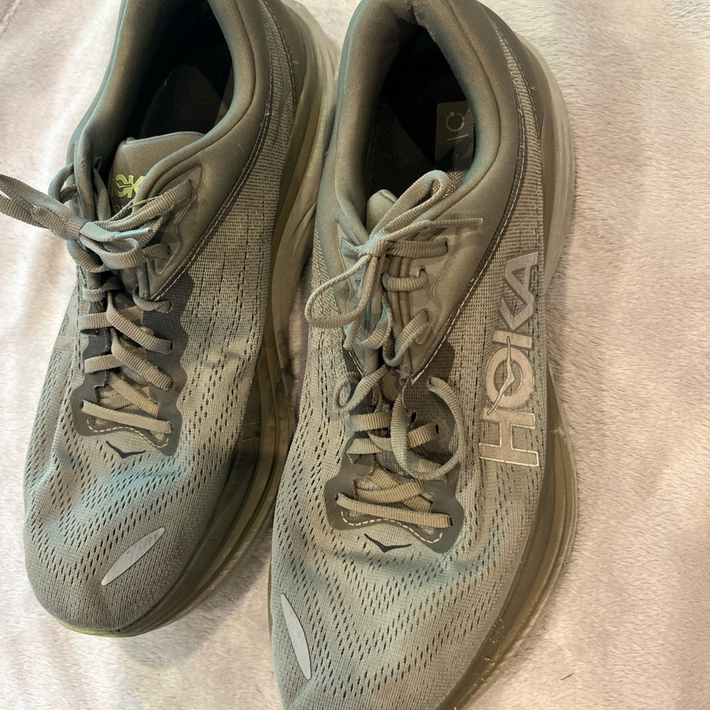 Hoka Gray Athletic Shoes for Performance
